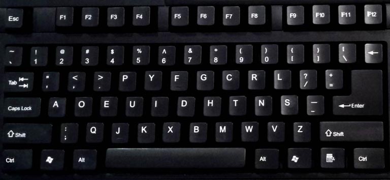 Types of keyboard of computers - online typing.org