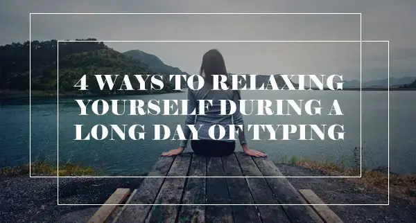 How to relax yourself