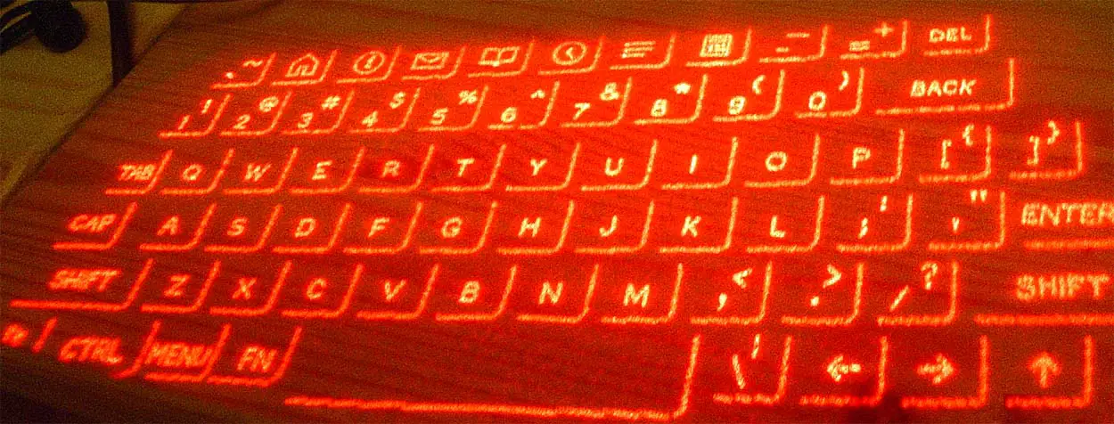 laser keyboard