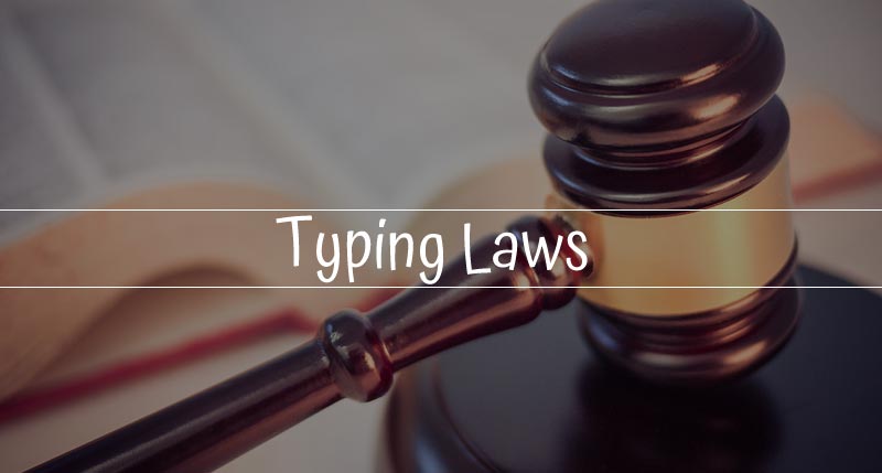 Typing Laws