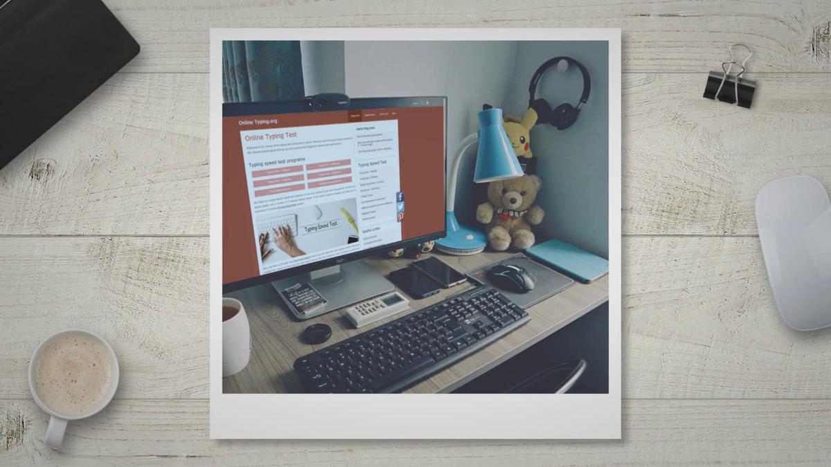 'Video thumbnail for Online Typing Test'