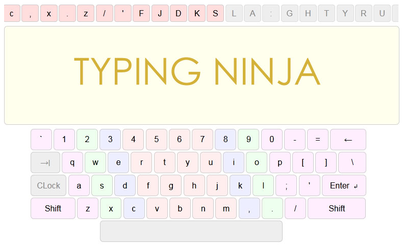 Minicurso Digitação] 2.5)Typing: Jogos Keyboard Ninja☺️ O que fazer ...