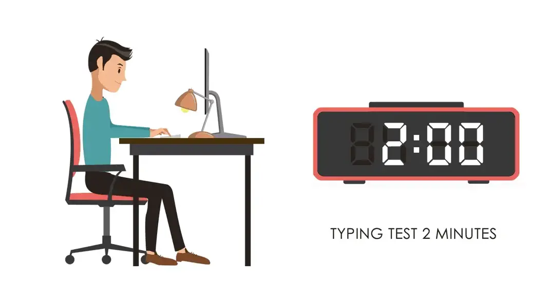 Typing test in 2 minutes